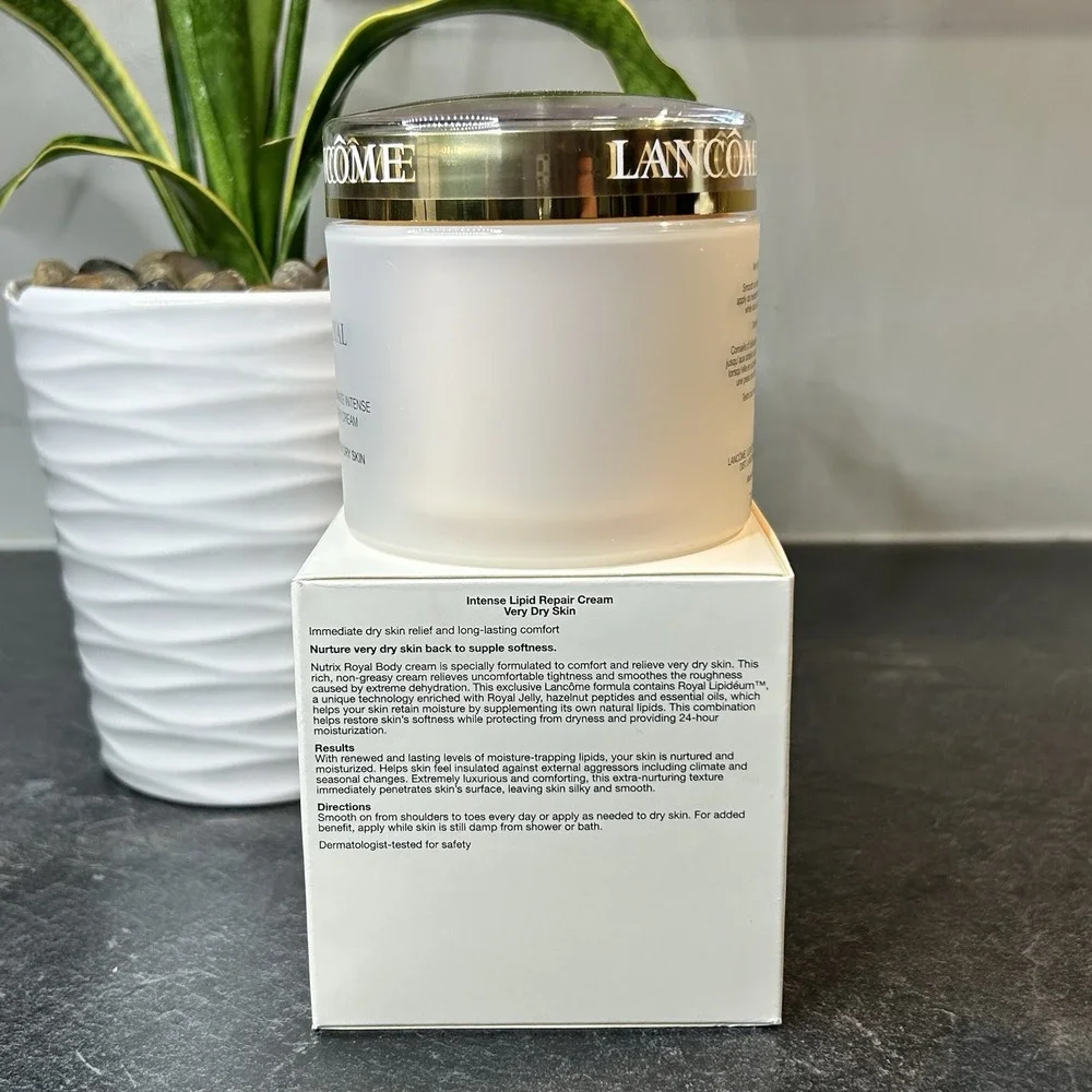 NEW Lancome Nutrix Royal Body Intense Lipid Repair Cream 7 oz DISCONTINUED‎